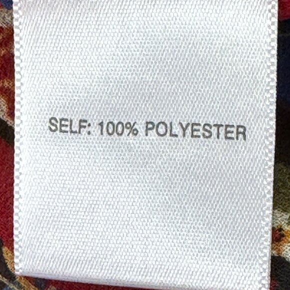 Rose & Olive Floral Colorful Button Up 3/4 Sleeve Relaxed Blouse/Top Size 1X - Picture 10 of 10